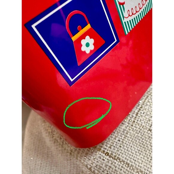 Vintage Sanrio Hello Kitty Desk Tin Trash Bin - Picture 5 of 9